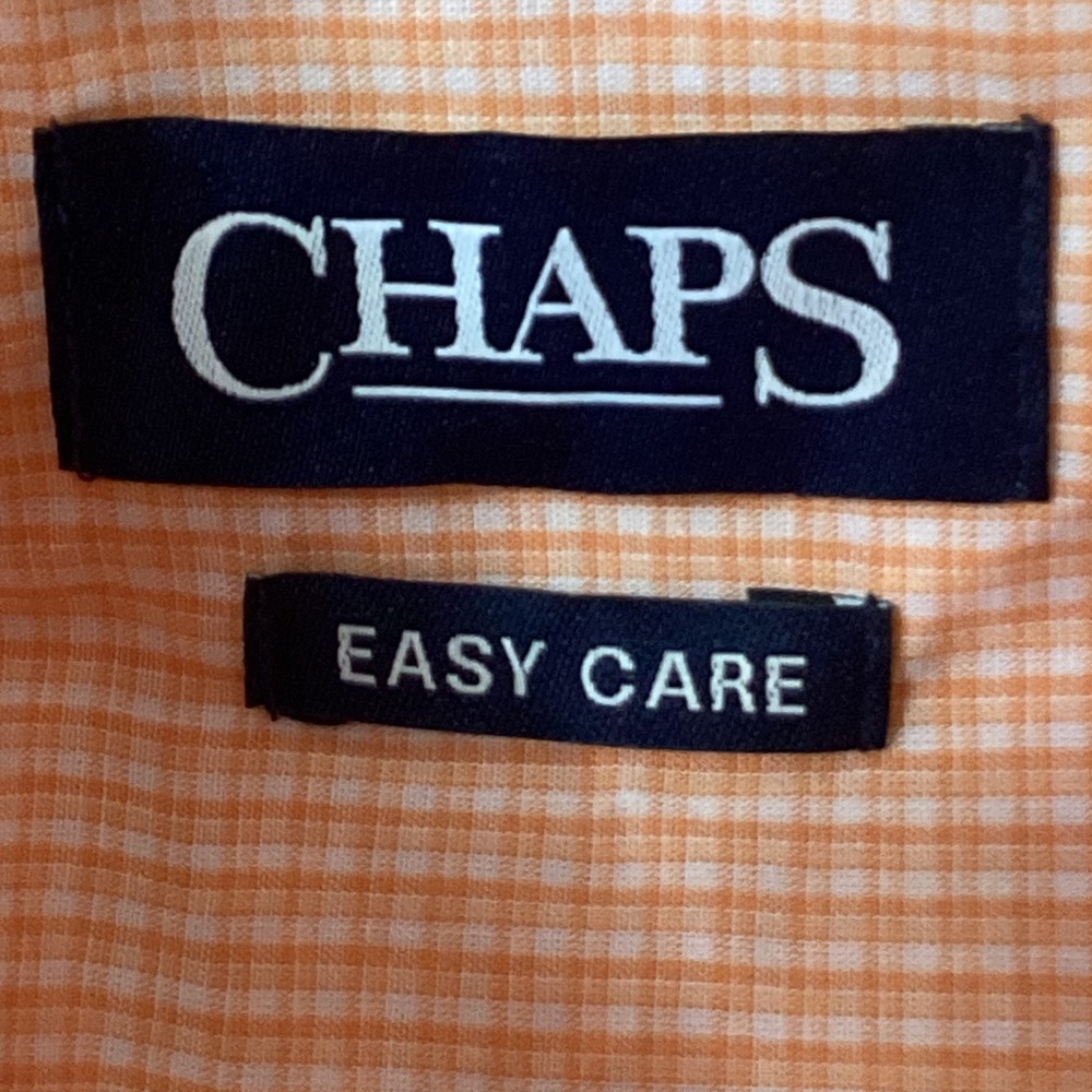 Mens Chaps Easy‎ Care Temp Control Short Sleeve Button Down Plaid Shirt - Picture 9 of 14